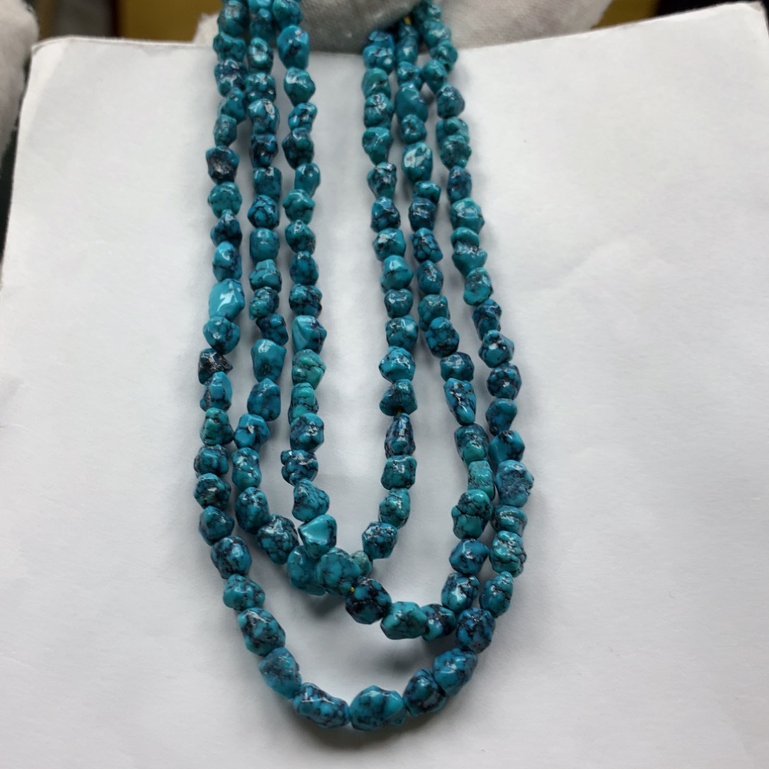 绿松石长链未镶嵌