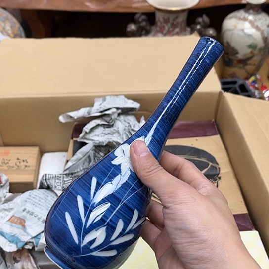 瓷片摆件工艺品瓷器摆件777 