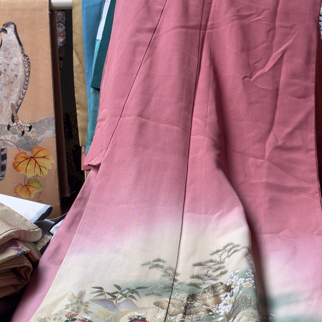 东***店织绣和服刺绣柔软