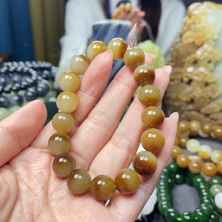 和田玉手链未镶嵌