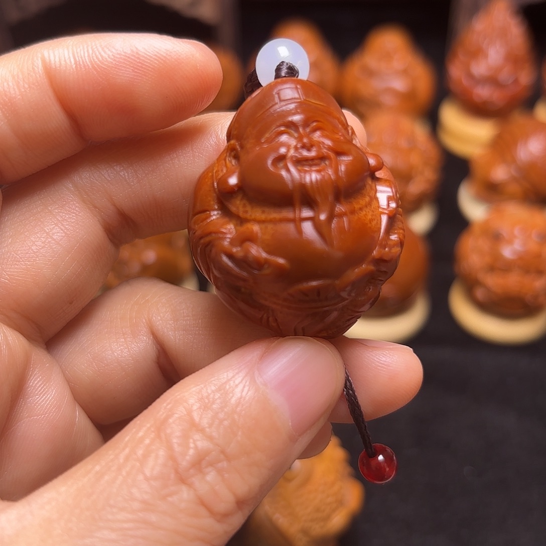 橄榄核手串/手链财神单