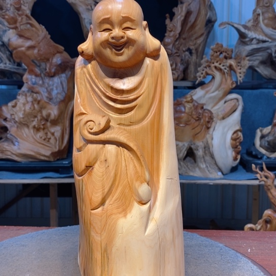柏木（崖柏）根雕摆件