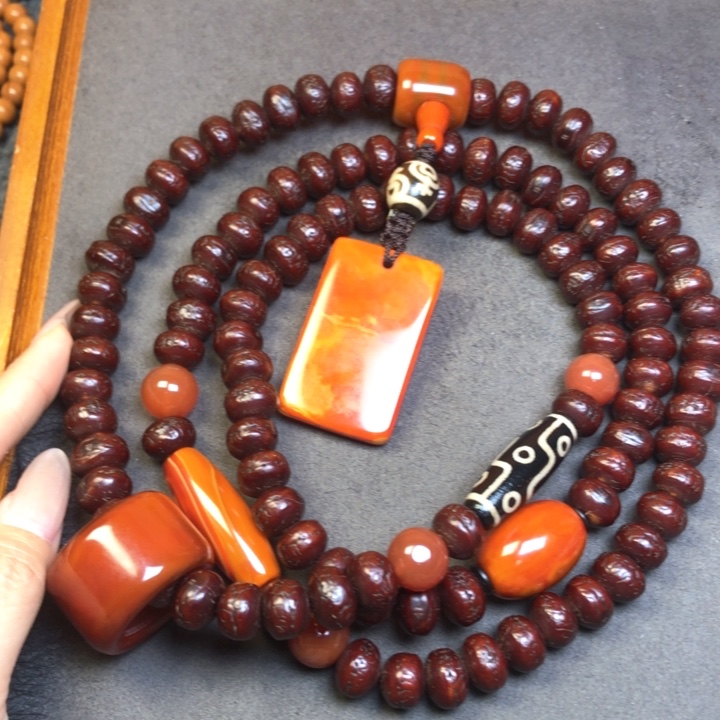 凤眼菩提吊坠凤眼