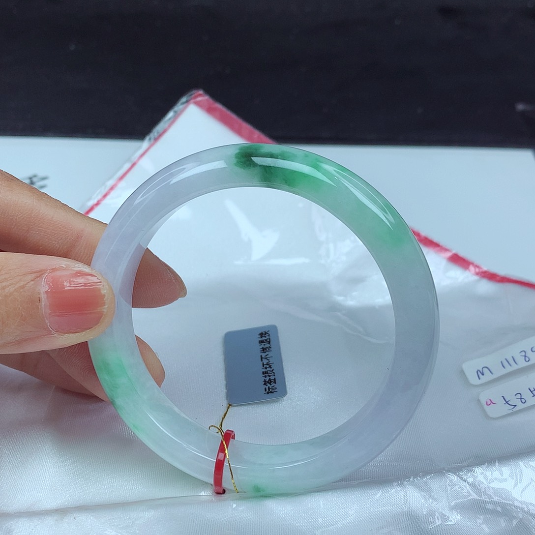 翡翠手镯未镶嵌58圈1897