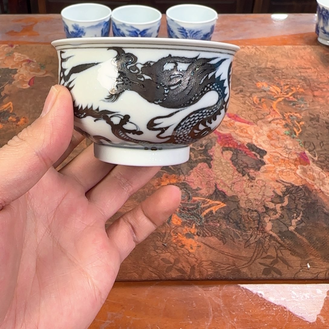 杯子景德镇手工手绘
