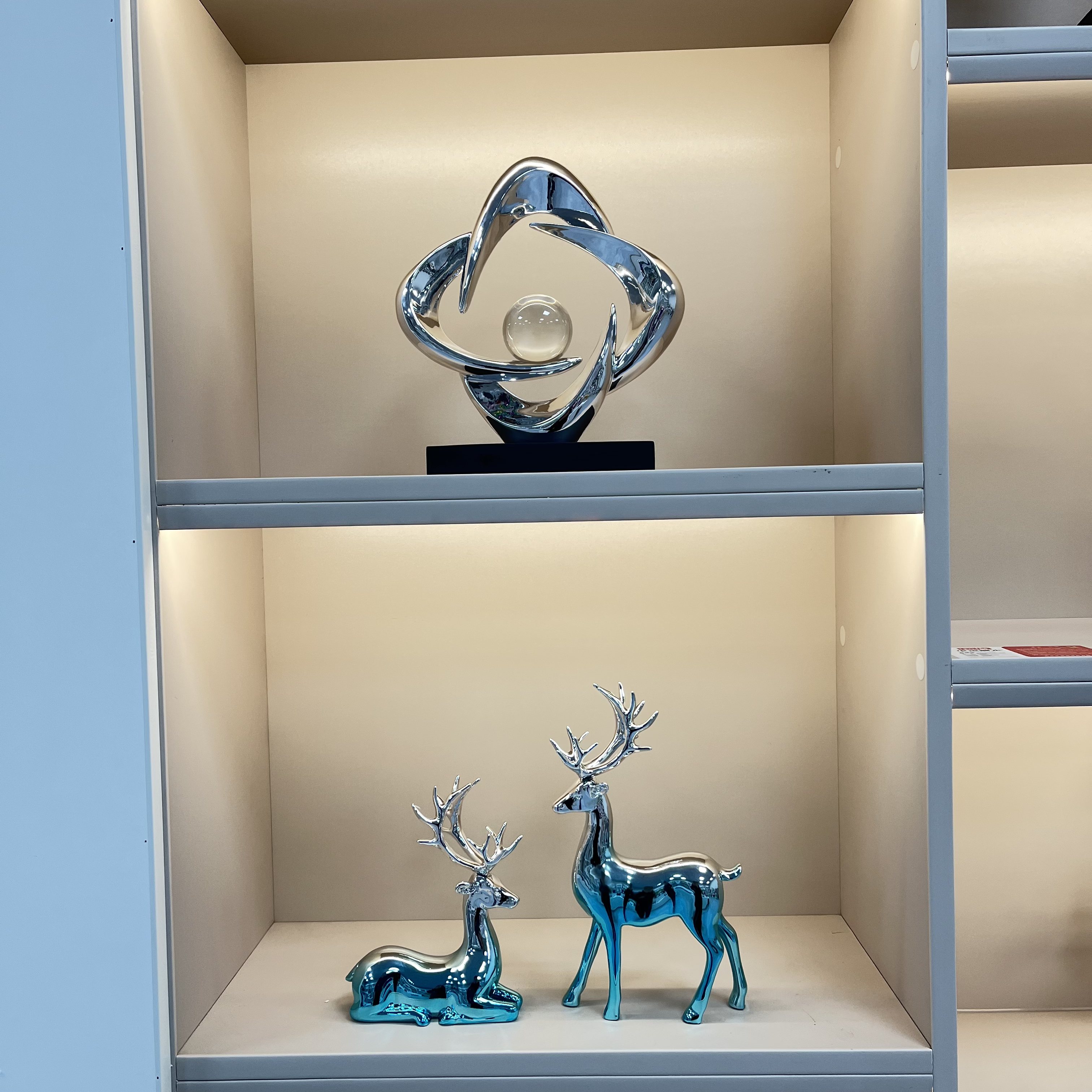 时来运转轻奢摆件客厅酒柜玄关家居装饰礼品