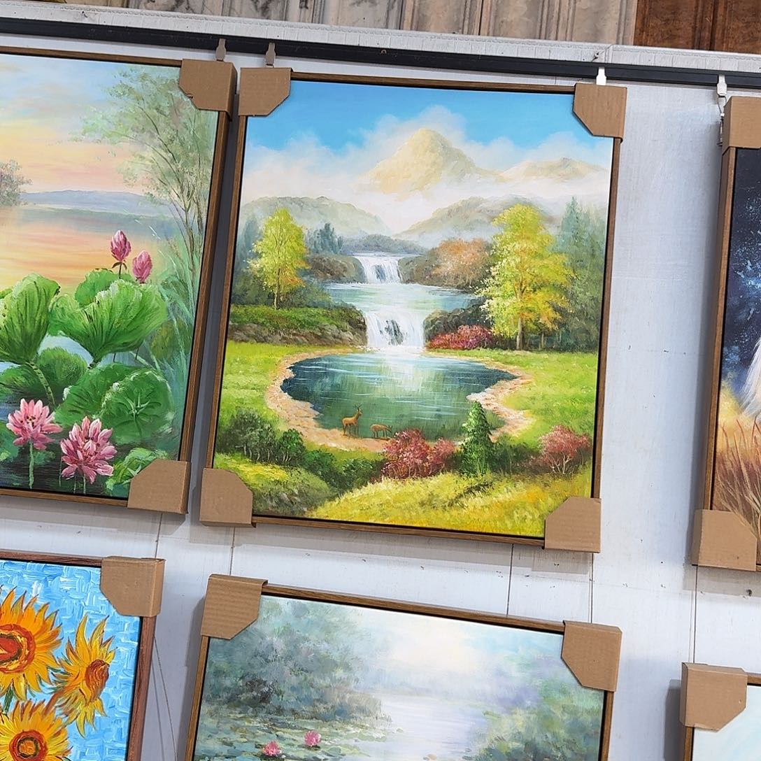 油画5060油画作品展作品展作品集