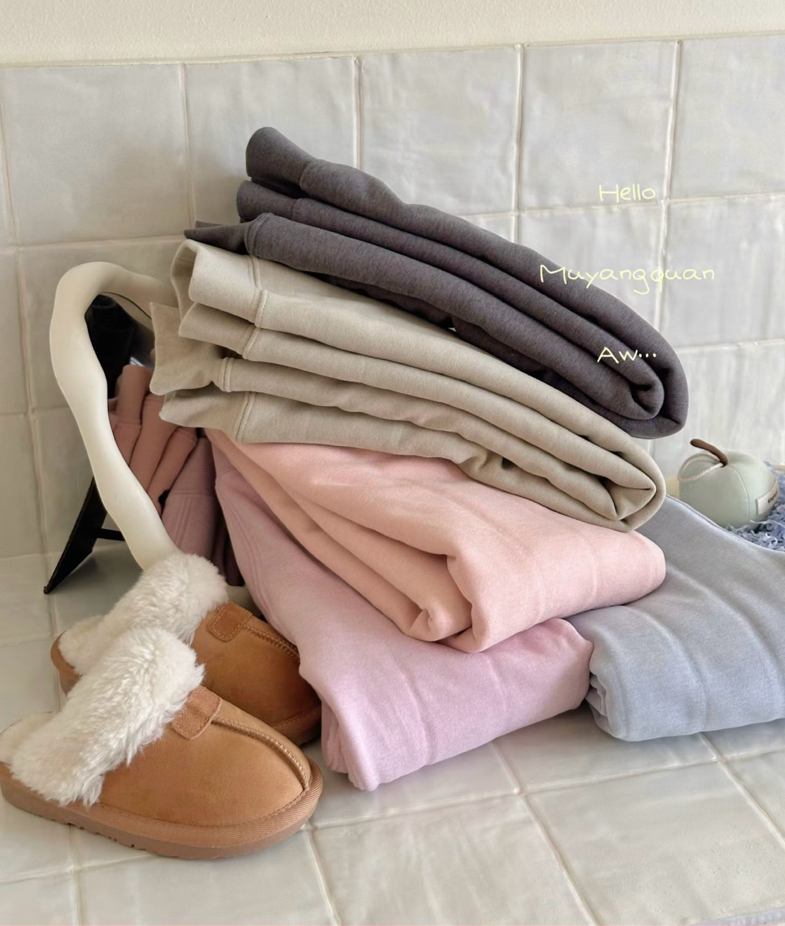 校服神器~秋冬加厚保暖儿童夹棉内搭棉裤