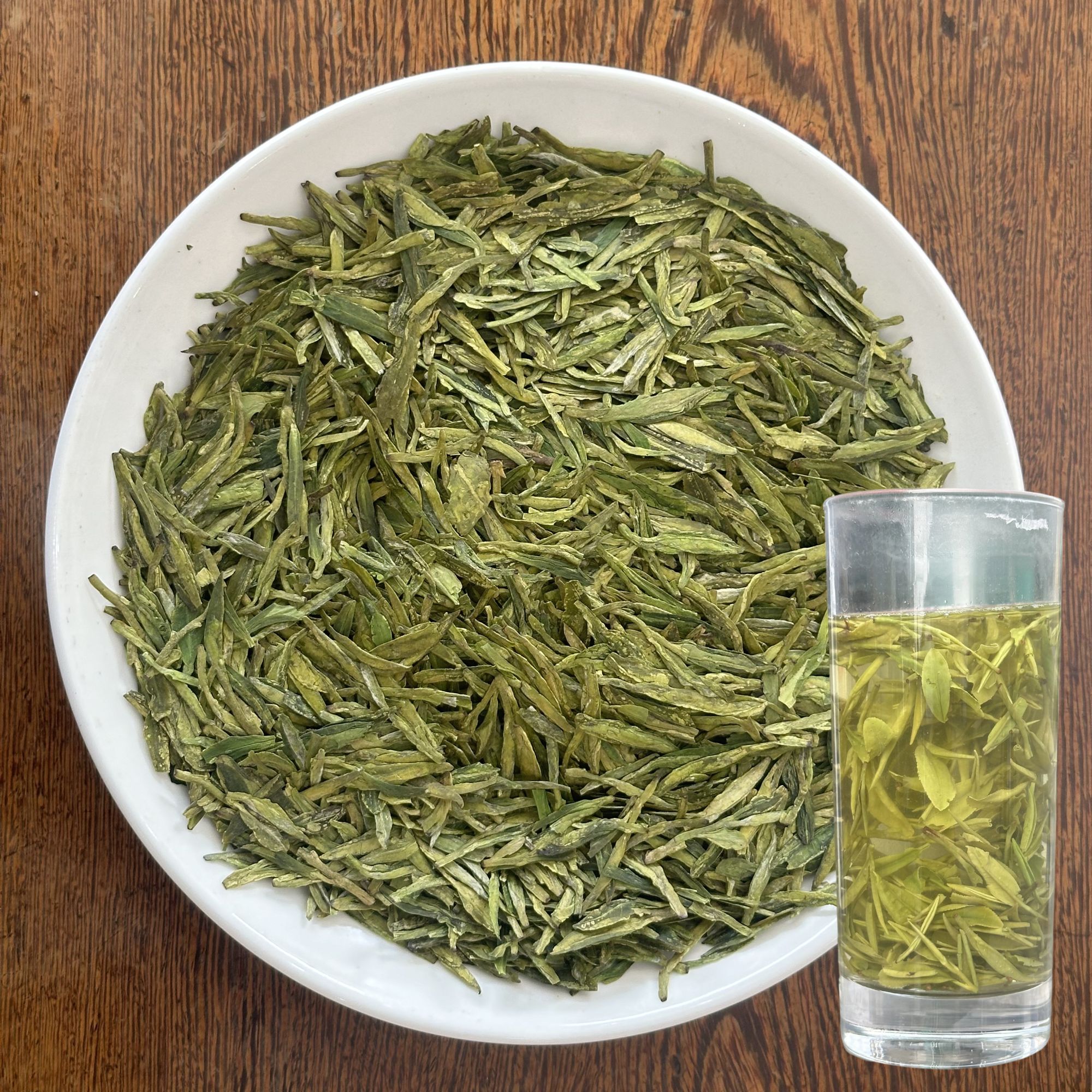 2025新茶龙井绿茶大份量嫩芽清香浓香型口粮茶豆香