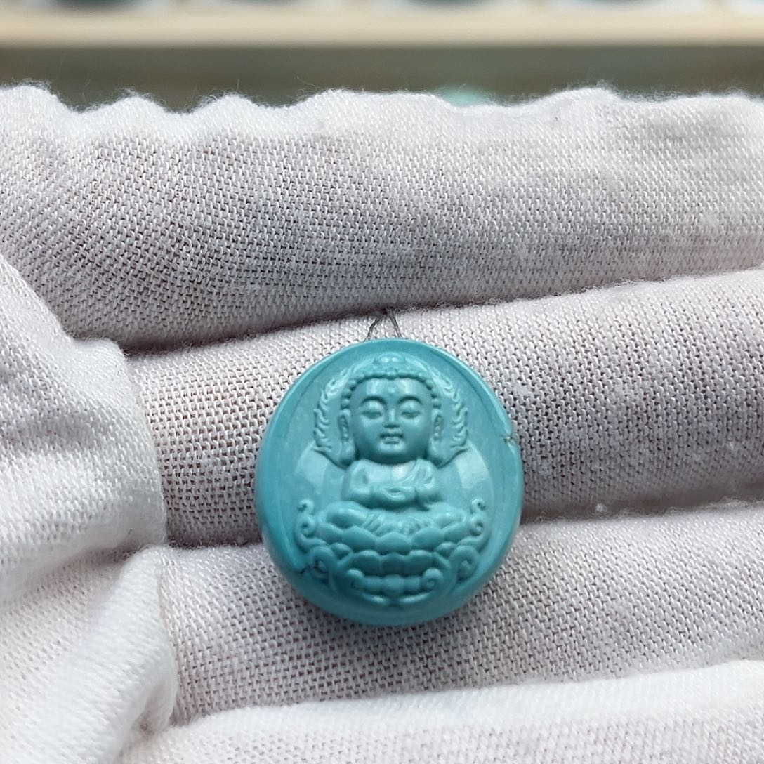 绿松石未镶嵌配饰