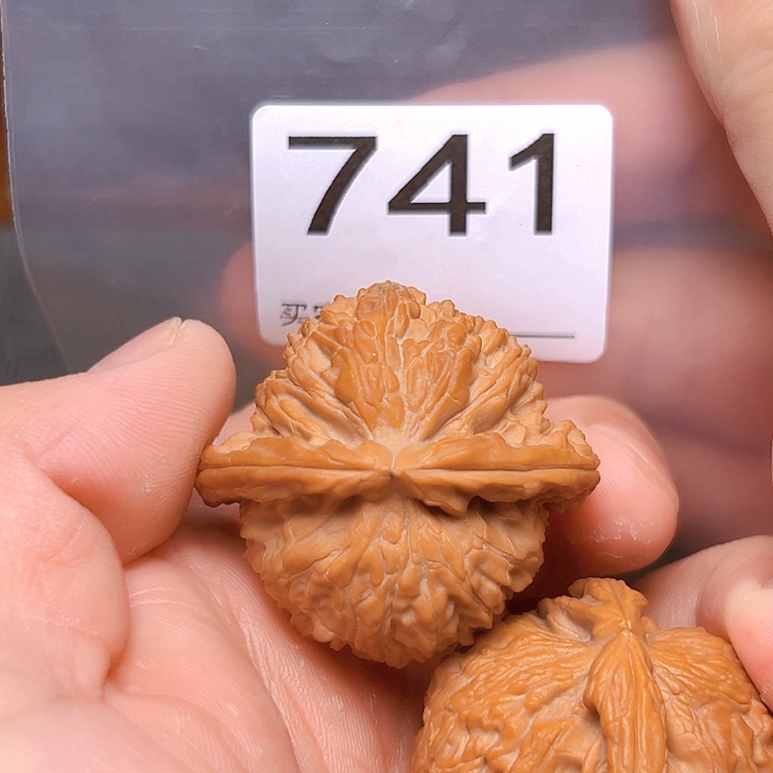 吊坠文玩核桃白狮子