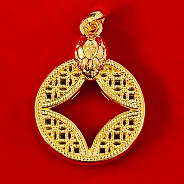 【思思专享】 足金999饰品 钱币吊坠 3.44 ZP