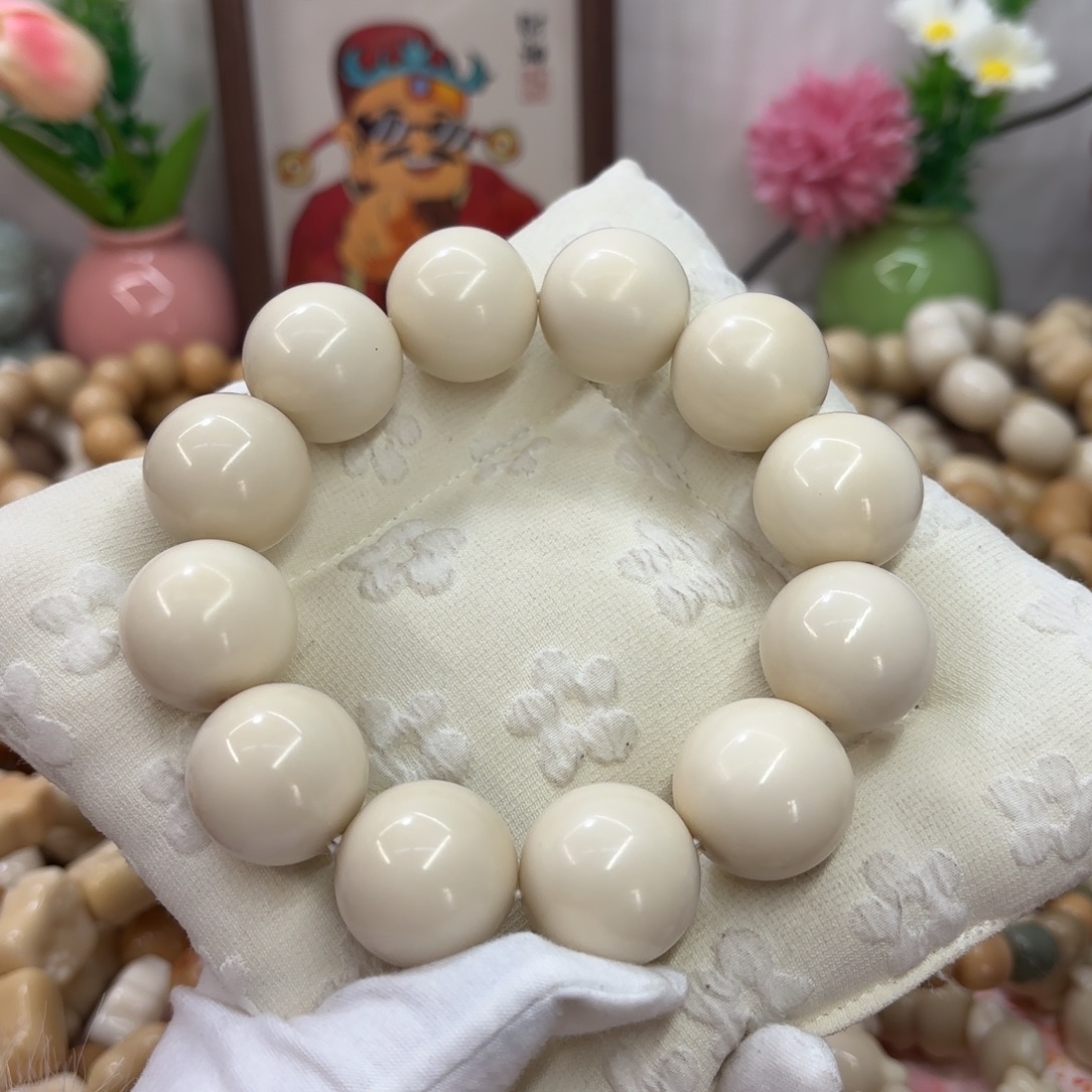 菩提根/象牙果吊坠24干磨牙果圆珠891