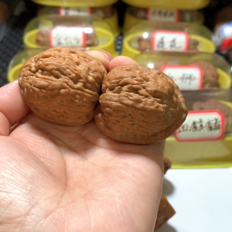 吊坠文玩核桃小***翰金钱豹