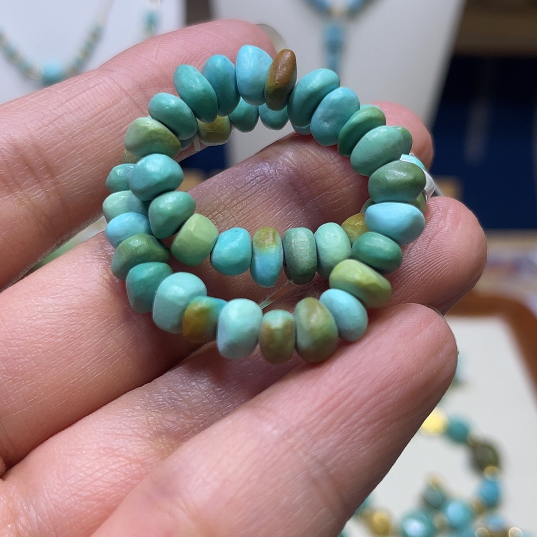 绿松石未镶嵌单圈