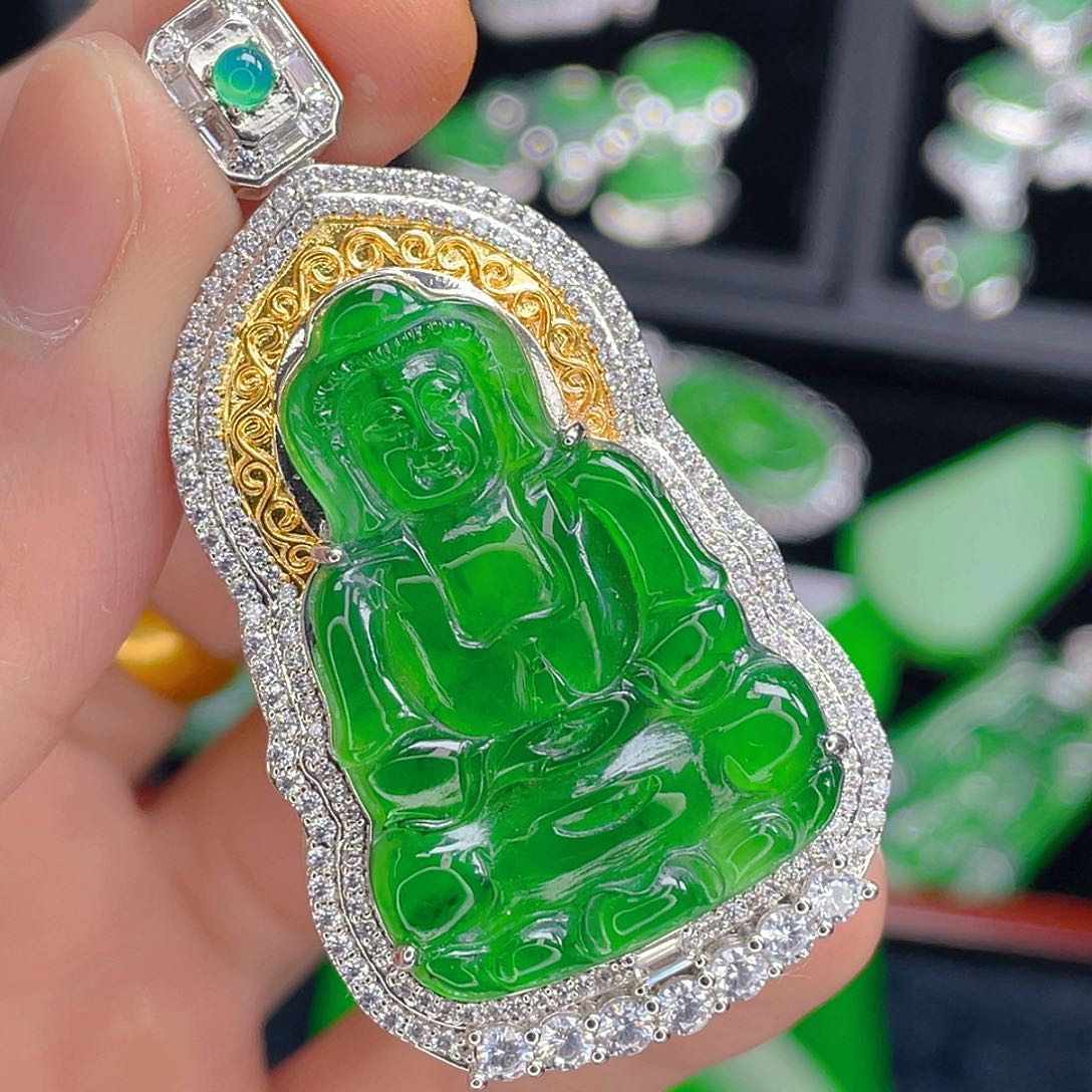 翡翠吊坠(不含链)未镶嵌