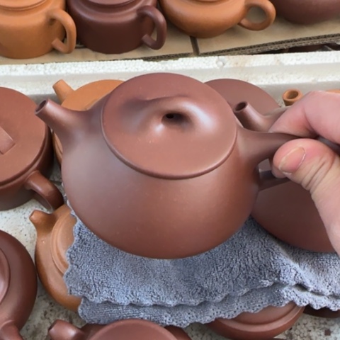 紫砂茶壶天*底槽清料200c c