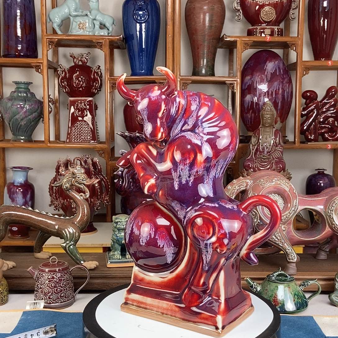 摆件五大名窑钧瓷004