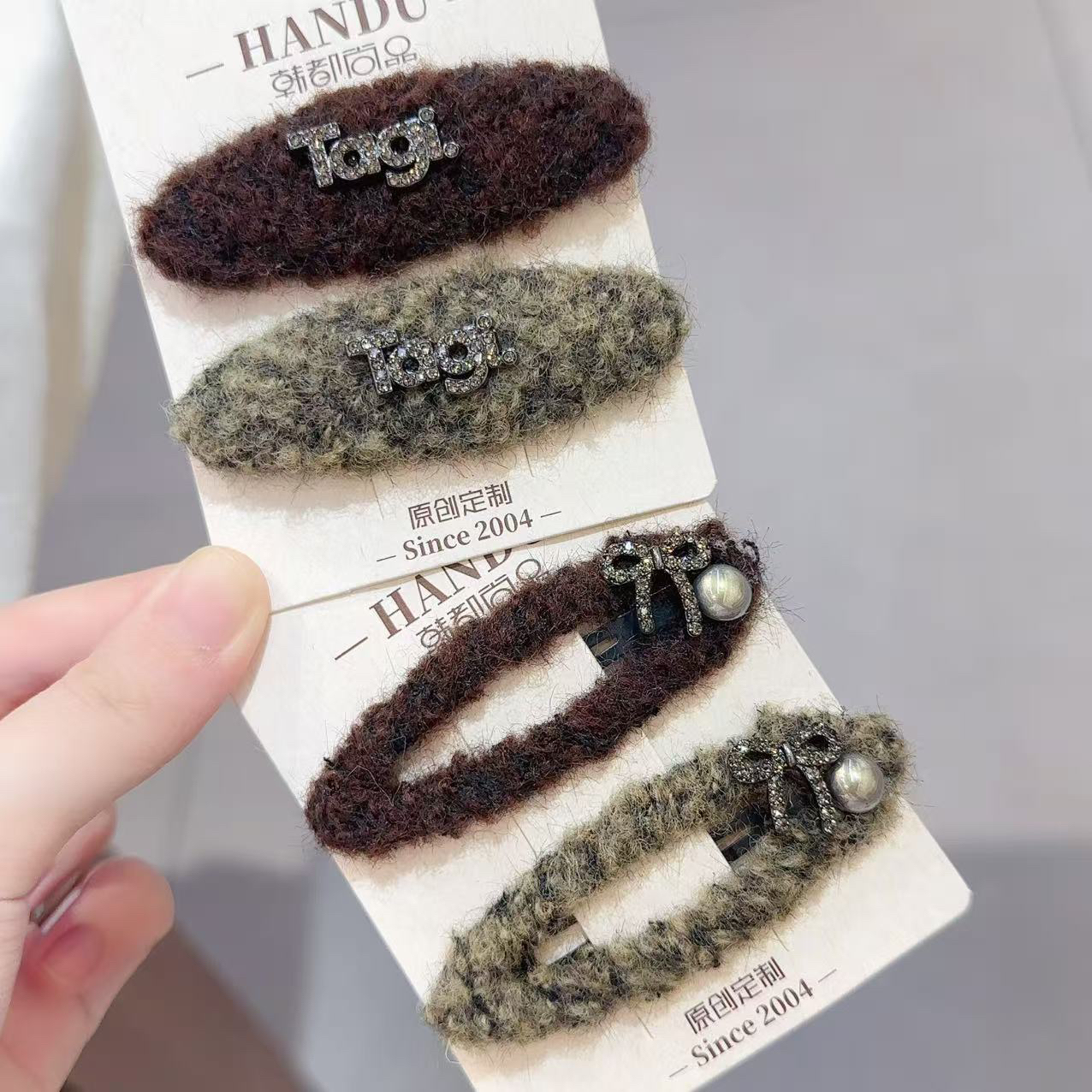 日韩复古风女轻奢风少女风手工发箍气质时尚轻奢发饰彩色