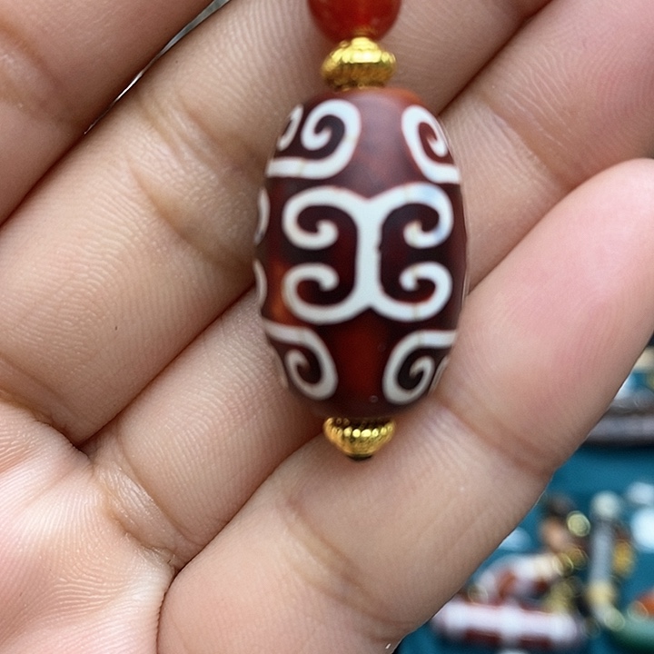 玛瑙/玉髓颈饰合金