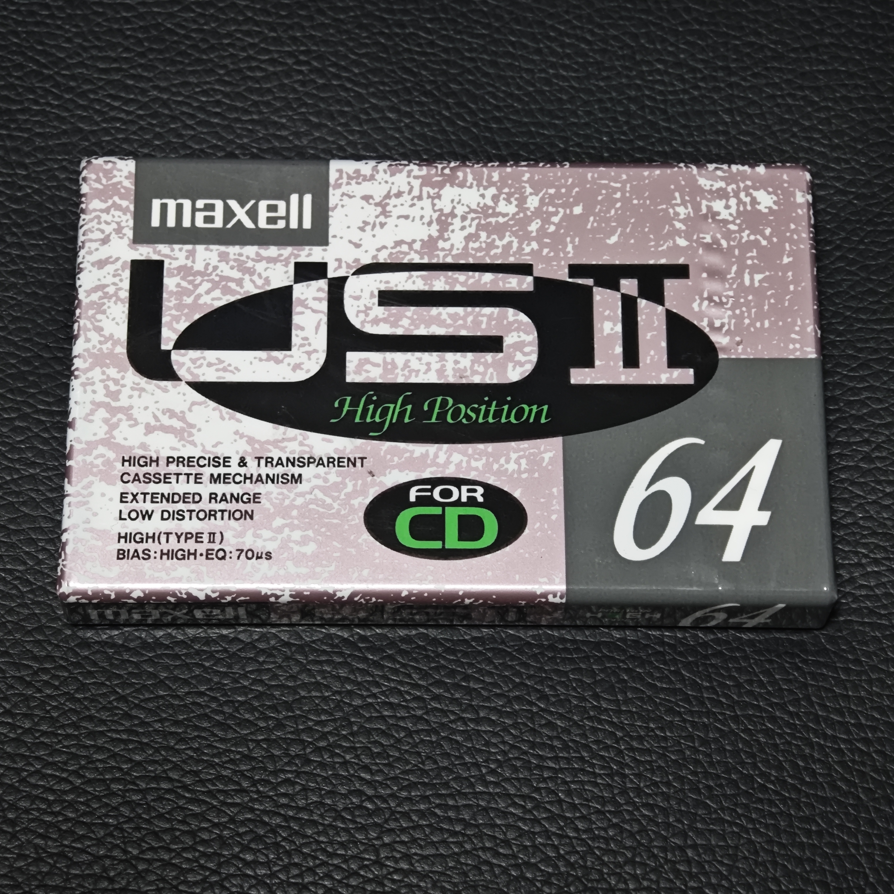 MAXELL USII 二类空白磁带全新未拆封录音带随身听卡座刻录翻录
