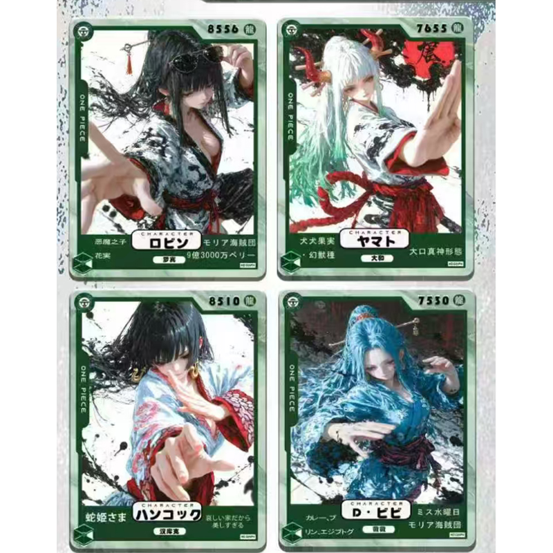 【开心推推乐】金属卡-滴胶卡-钻卡海贼航海王国产二创收藏卡牌