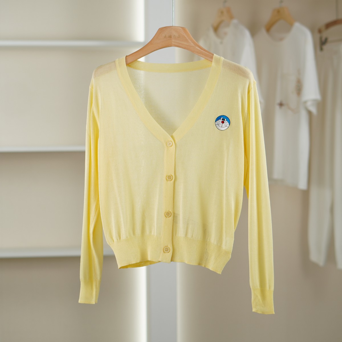 麦迪尚品【唯】51203648 轻薄百搭针织开衫春秋女装专柜撤柜