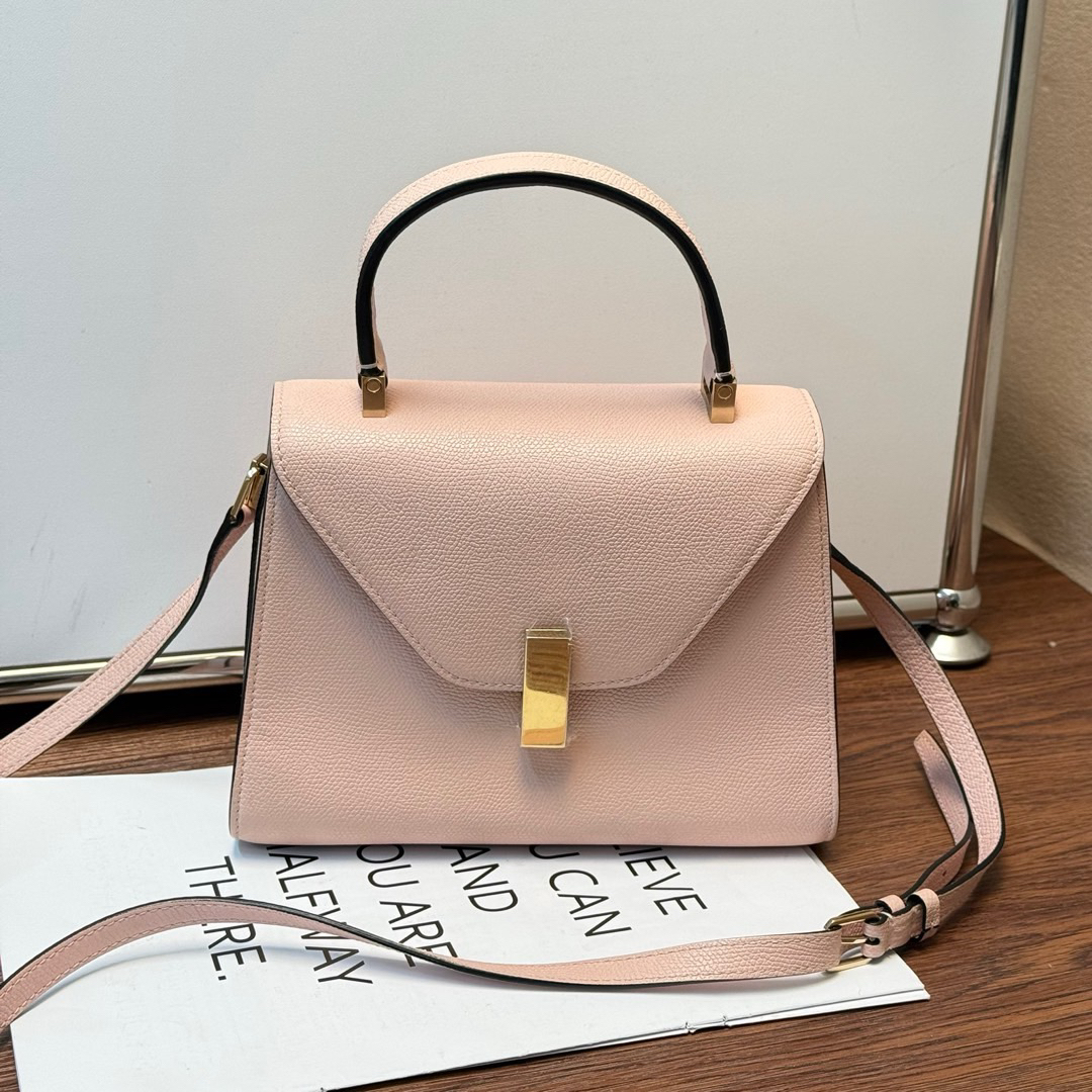 95新 Valextra Valextra 粉色 牛皮 inside micro /616625511