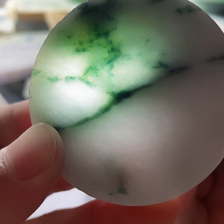 翡翠颈饰未镶嵌毛料26