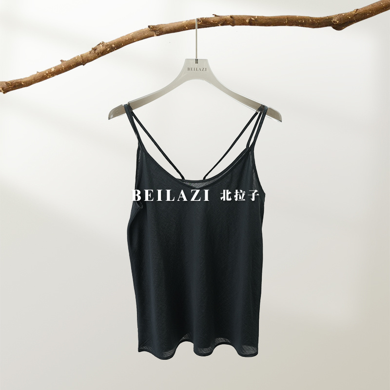 北拉子丨轻纱漫舞丨抑菌自清洁吸湿排汗吊带衫BDC1ID035