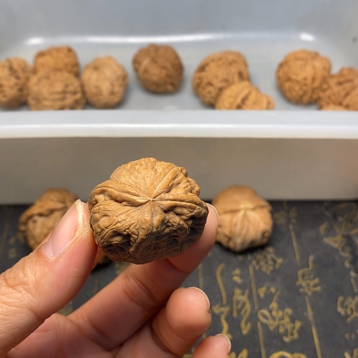 胖***禹文玩核桃吊坠文玩核桃异形单只