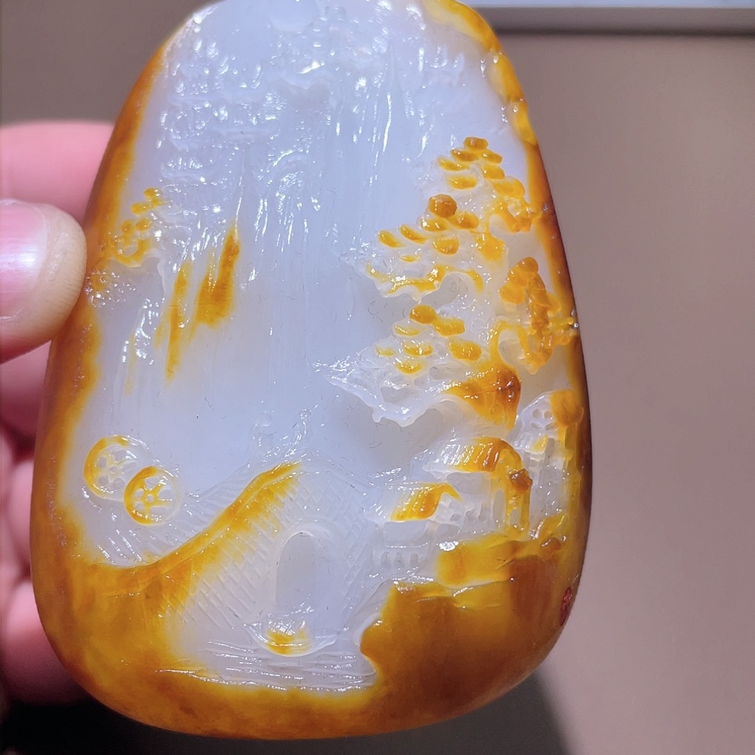 和田玉颈饰未镶嵌Z6