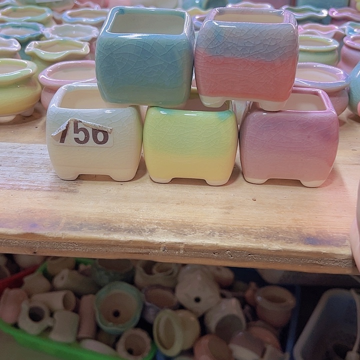 陶瓷花盆当场满12包邮