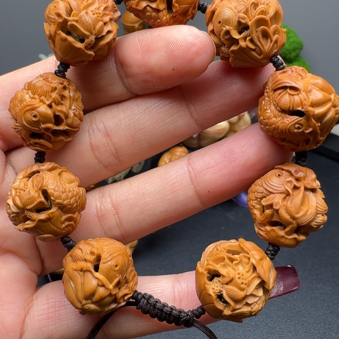 橄榄核手串/手链橄榄核雕