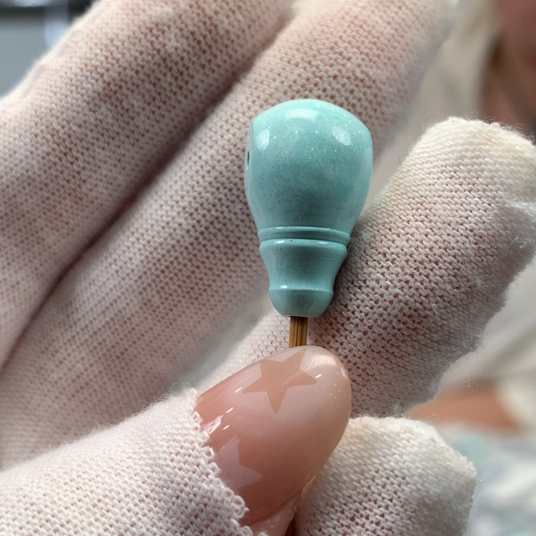 绿松石未镶嵌挂件