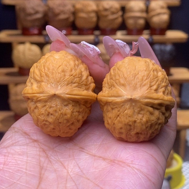 把件文玩核桃寿桃54号40尺