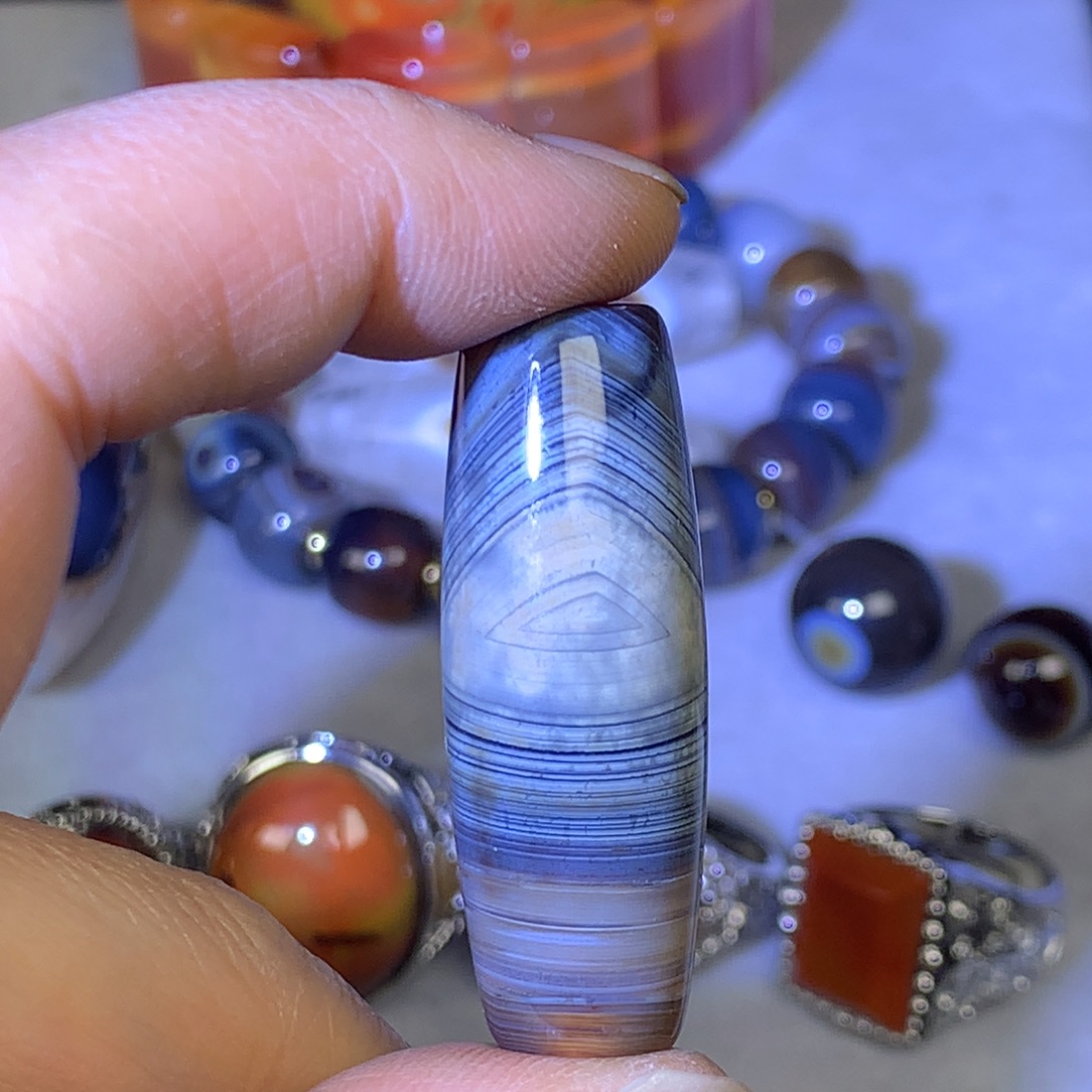 玛瑙/玉髓未镶嵌颈饰