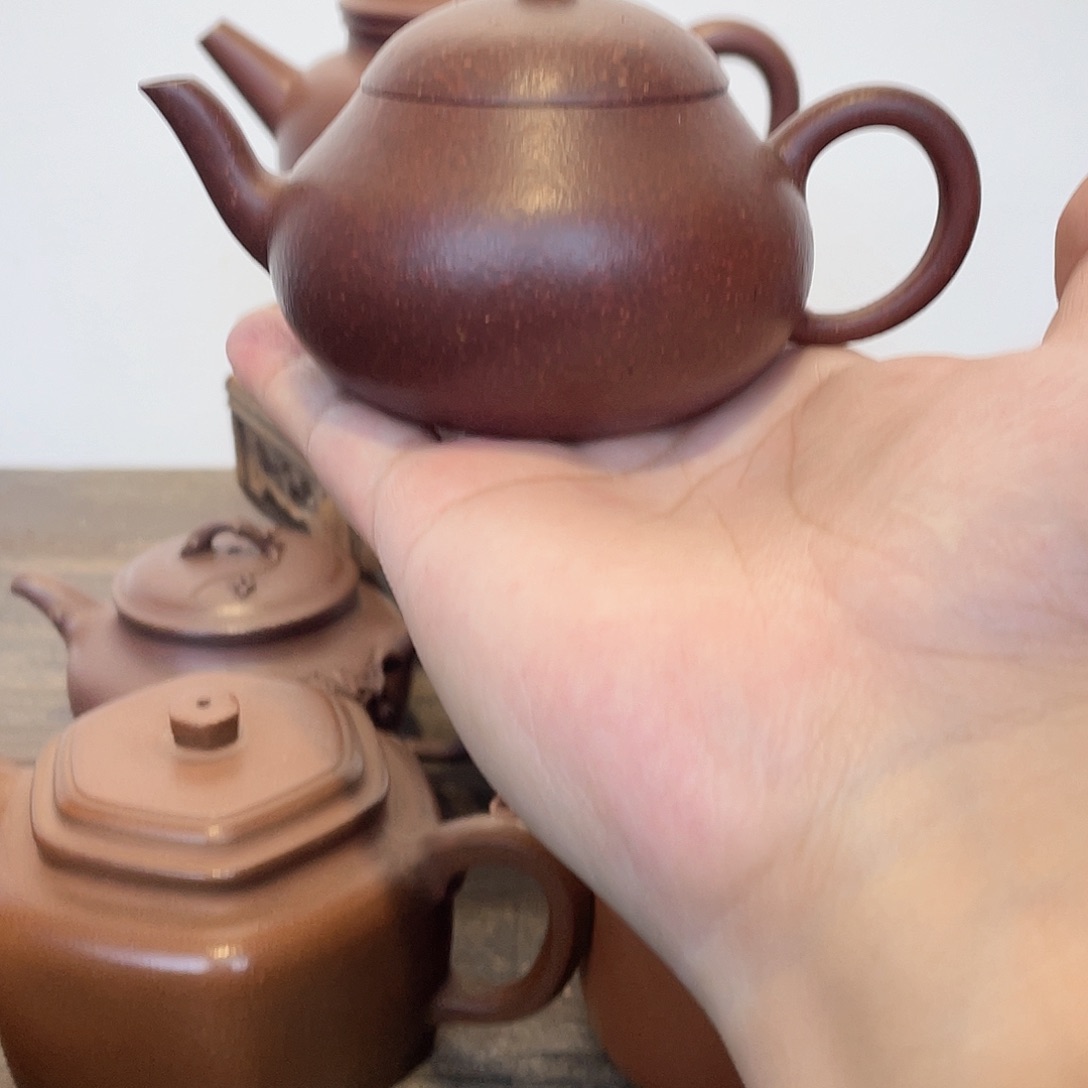拼配泥茶壶小****）手工料梨