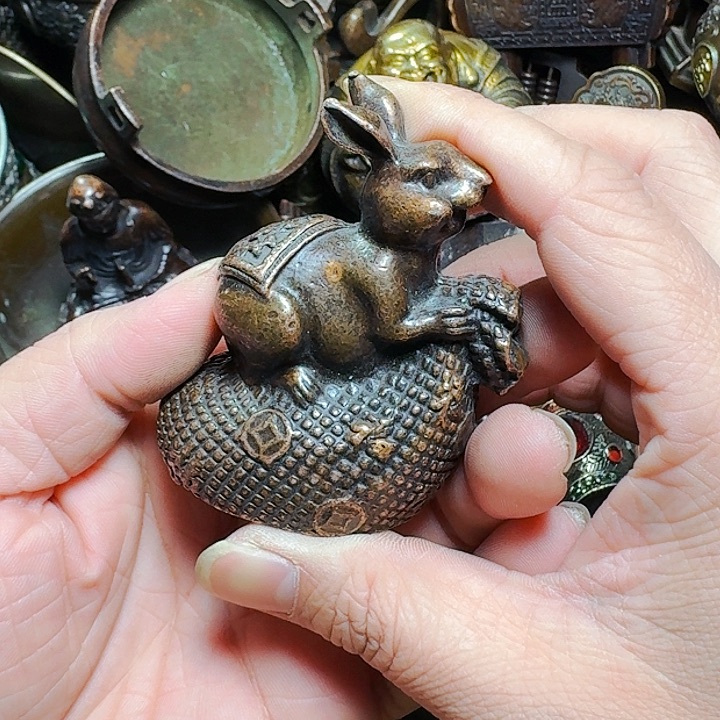 铜器摆件收收藏藏藏