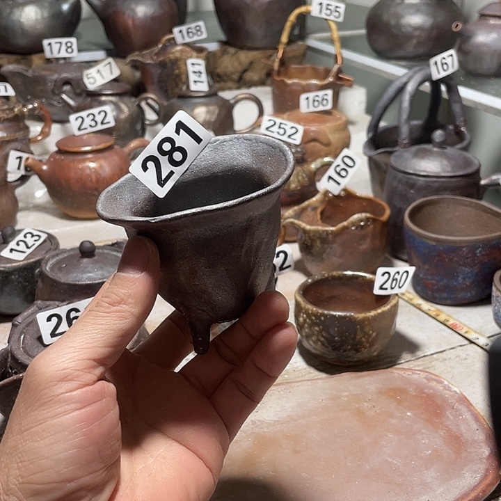 纯手工柴烧茶具精品