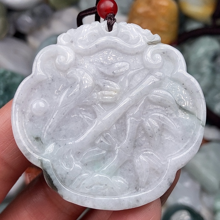 颈饰未镶嵌翡翠翡翠