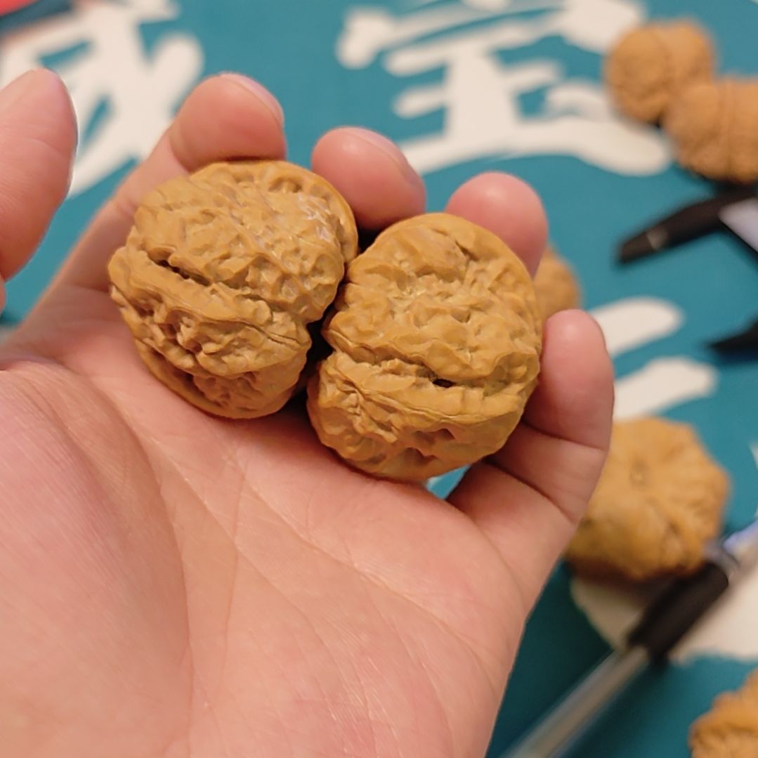 好**?文玩核桃蛤蟆头四一