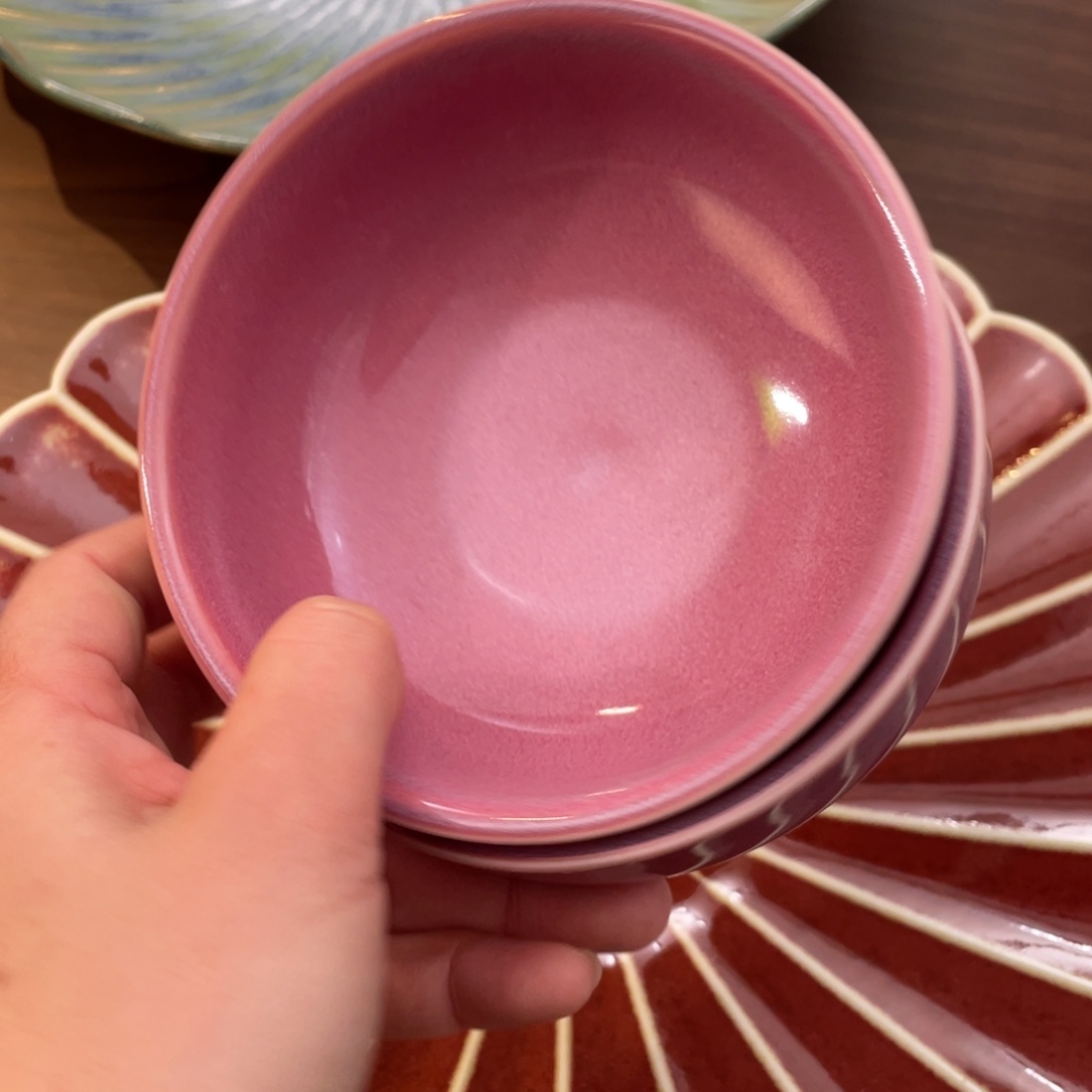 瓷片一对景德镇手工手作