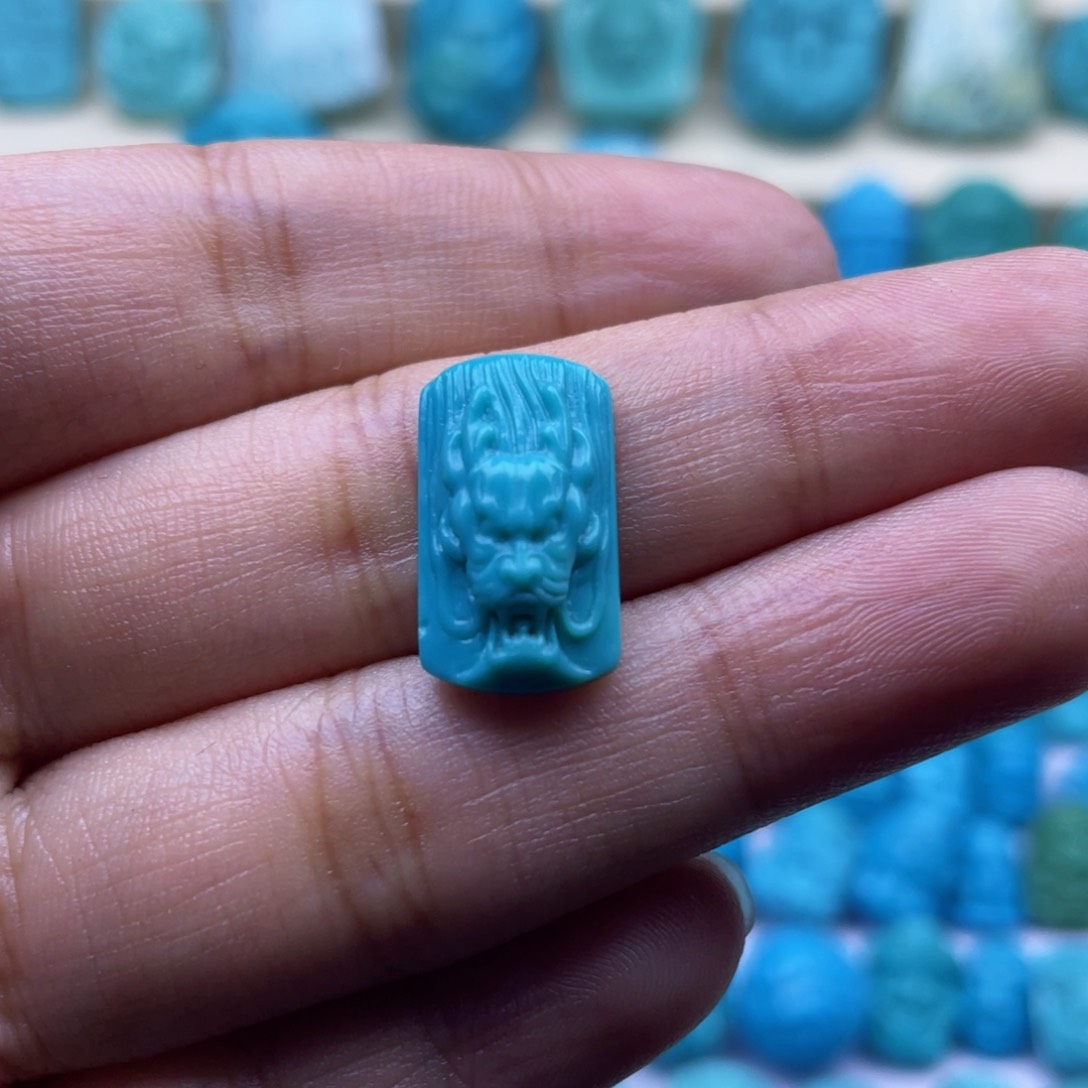 绿松石珠宝奇石未镶嵌