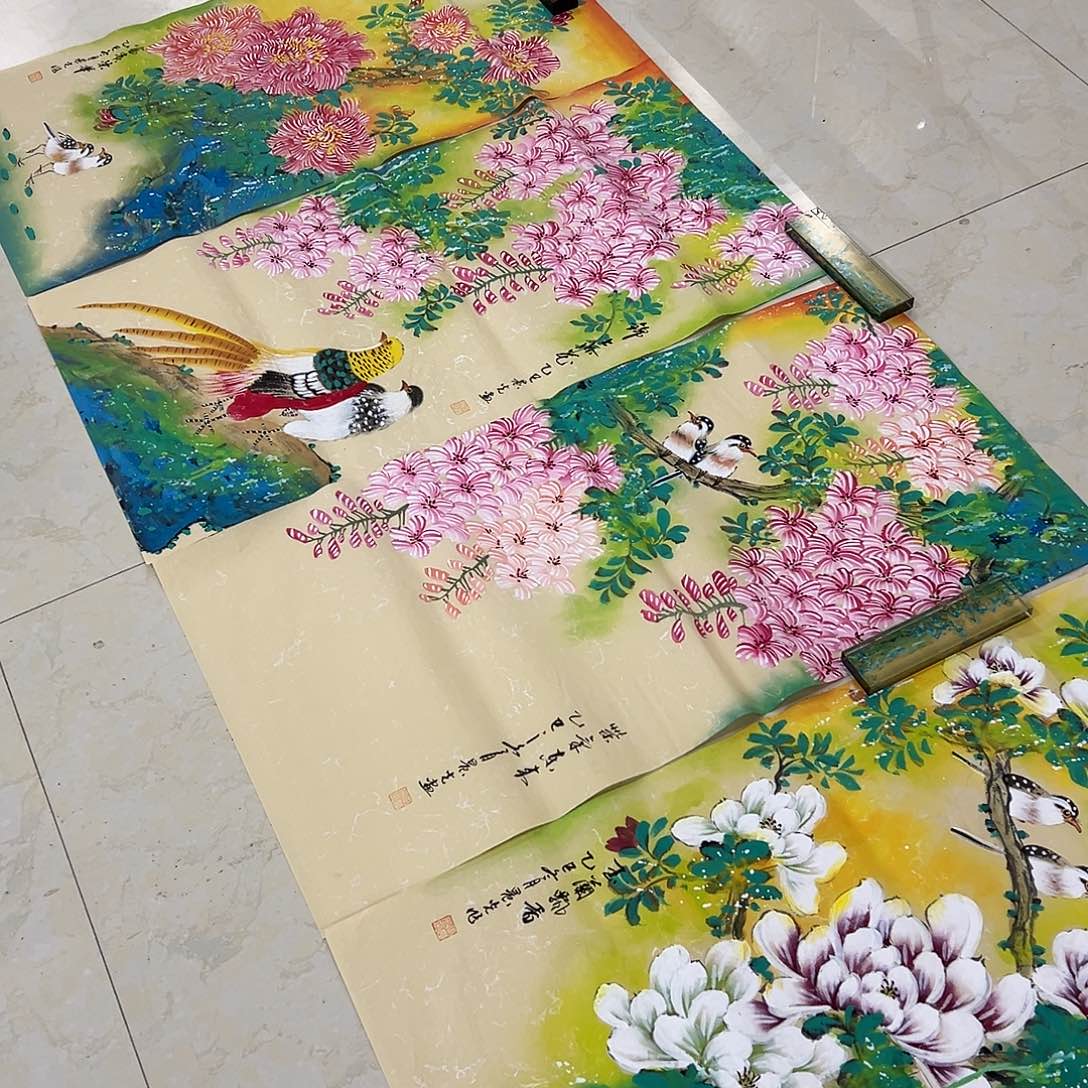 国画清风国画作品展览