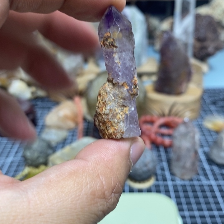 水晶水晶柱未镶嵌