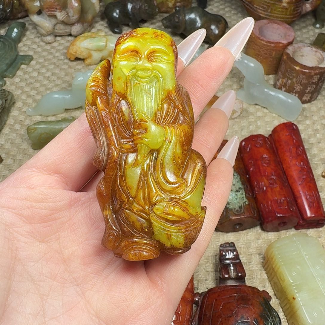 白玉菩提吊坠挂件