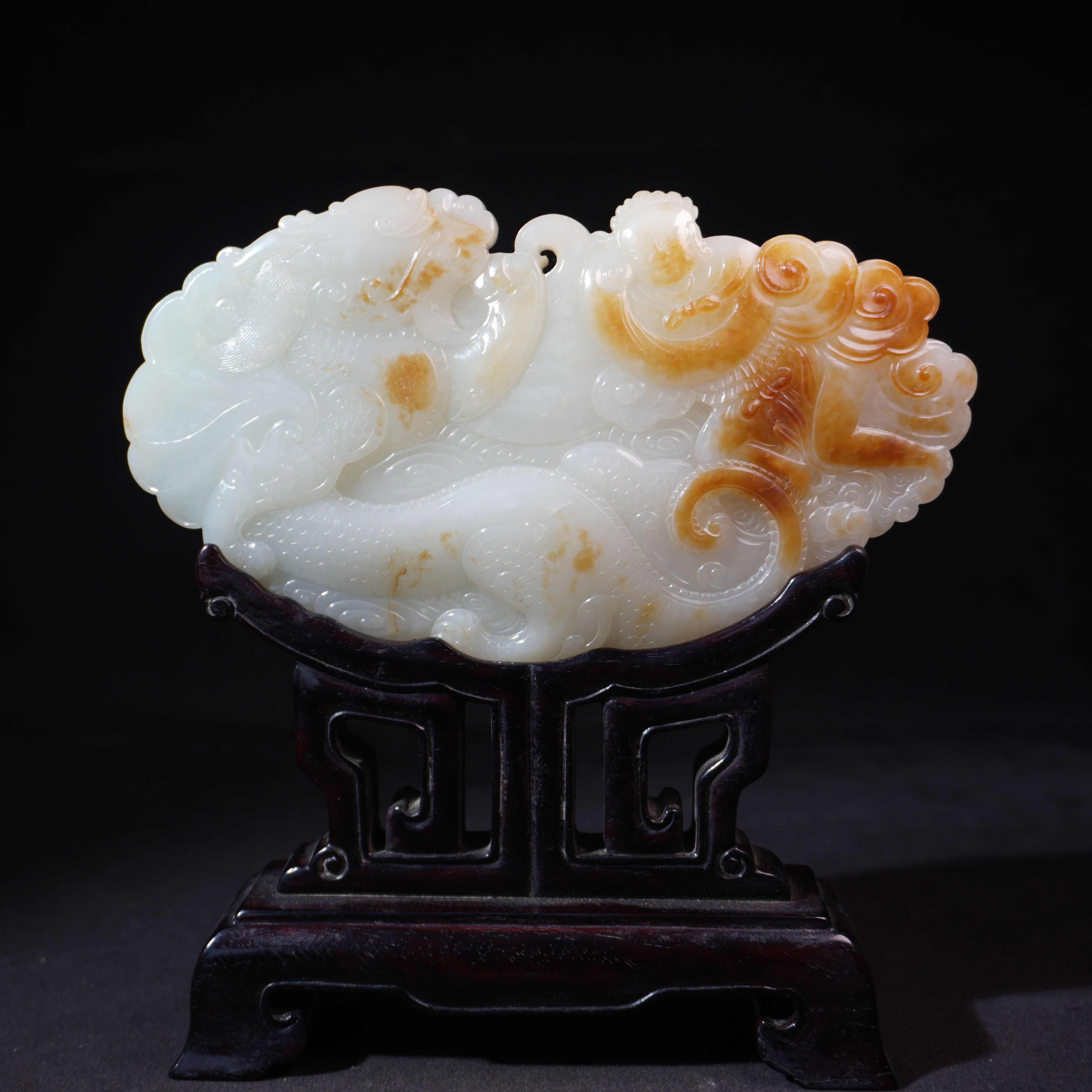 9NL1 清 和田玉摆件