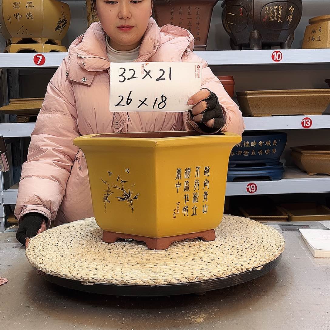 紫砂花盆紫砂花盆