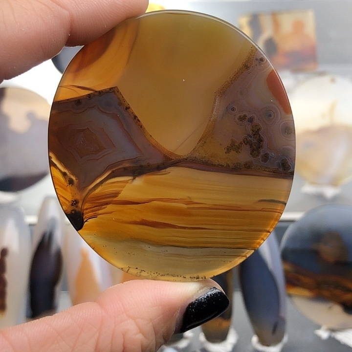 查罗石未镶嵌珠宝半成品133